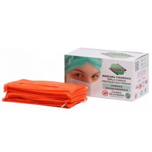 Mascara com Elástico Laranja C/50 - Protdesc