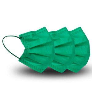 Mascaras com Elástico Verde C/50 - Best Fabril