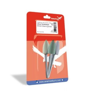 Mini Kit Polidor Acrílico PM Chama Grande - American Burrs