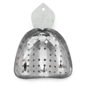Moldeira Adulto Perfurada Inox S-4 Tecnodent - Tecnodent