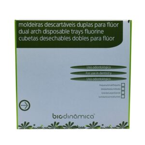 Moldeira Descartável C/100 Dupla Mista - Biodinâmica