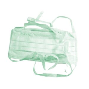 Máscaras com Tiras Verde C/50 - Fava