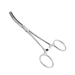 Pinça Kocher Curva 16cm - Quinelato