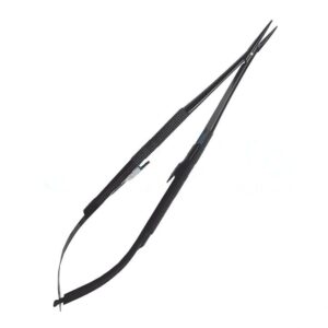 Porta Agulha Castroviejo C/Widia 18cm - Quinelato