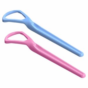 Raspador De Língua Azul/rosa 78.02.001 - Morelli