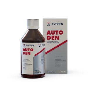 Resina Acrílica Autolimerizável Autoden Líquido 250ml - Evoden