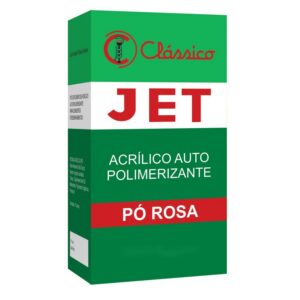 Resina Acrílica Autopolimerizável Jet Pó Rosa 78g - Clássico