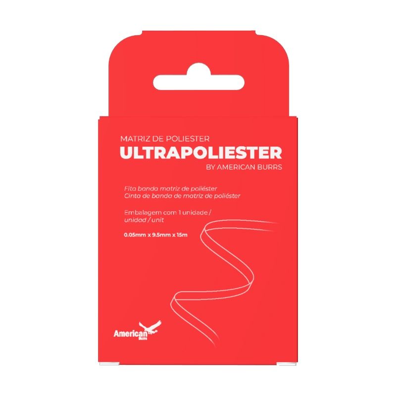 Tira Matriz de Poliéster Ultrapoliéster - American Burrs - Imagem 2