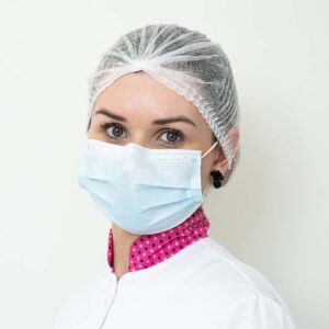 Touca Descartável Branca C/100 - Descarpack