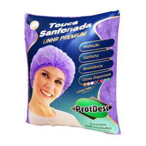 Touca Sanfonada Lilas C/100 - Protdesc
