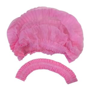 Touca Sanfonada Rosa C/100 - Best Fabril