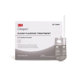 Verniz de Flúor 3M Clinpro Clear Sem Sabor C/50 - Solventum